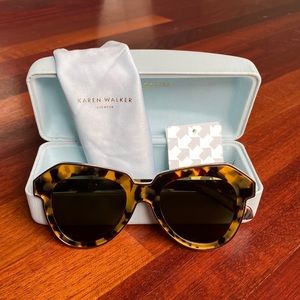 Karen Walker One Astronaut Tortoise Sunglasses
